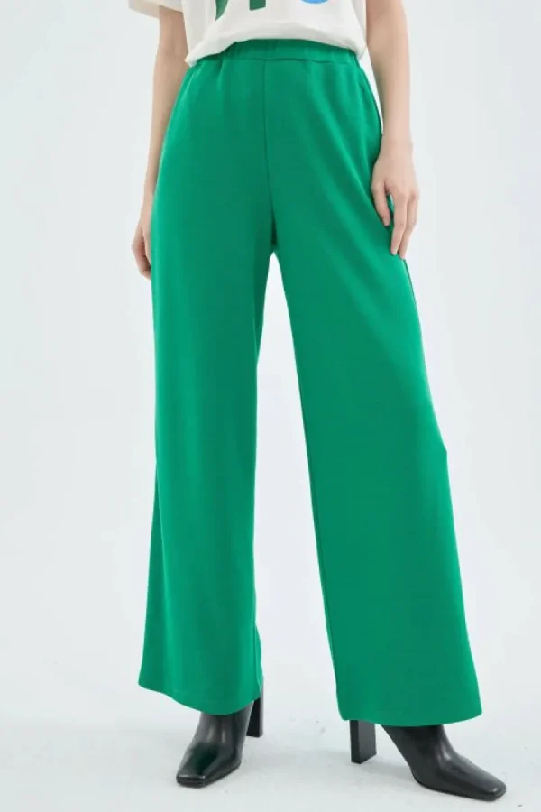 pantaln_largo_recto_fluid_3.webp Pantalón largo recto fluido verde-COMPAÑIAFANTASTICA Flash Sale