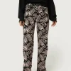 Pantalón recto con estampado abstracto Fénix-COMPAÑIAFANTASTICA Cheap