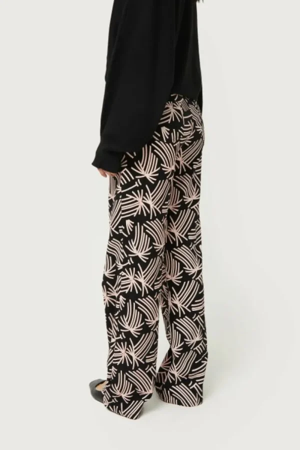 Pantalón recto con estampado abstracto Fénix-COMPAÑIAFANTASTICA Cheap