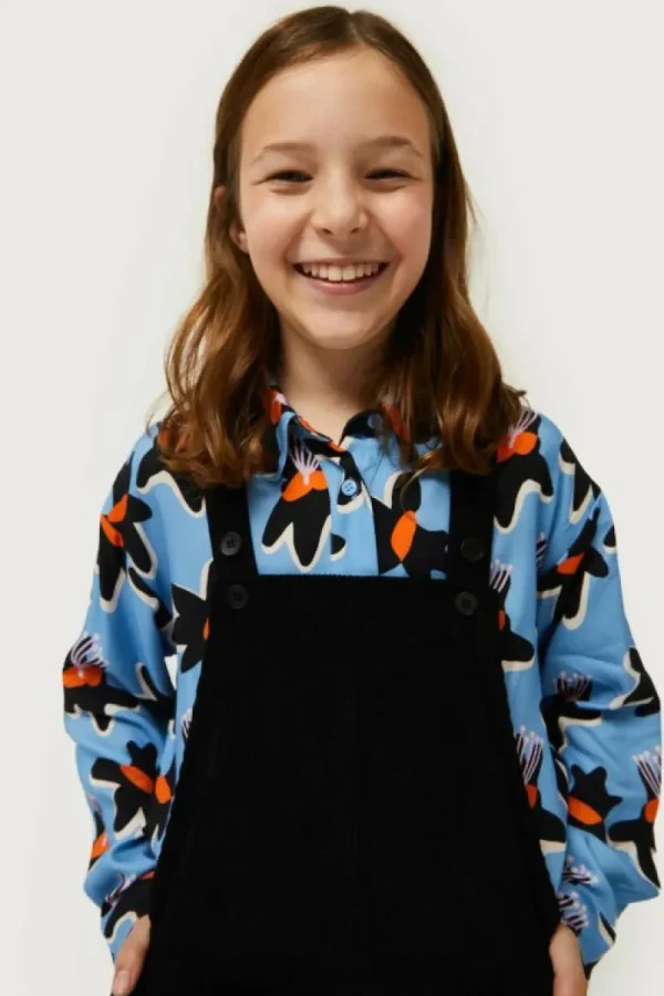 Pichi de niña pana negro-MINI Best Sale