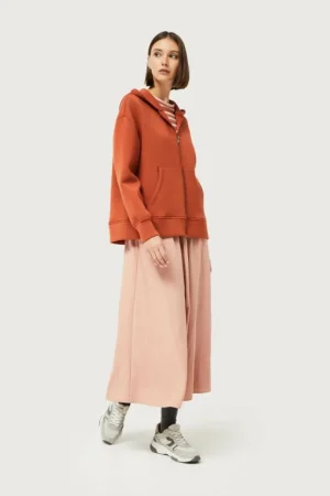 Sudadera con capucha marrón-COMPAÑIAFANTASTICA Flash Sale