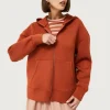 Sudadera con capucha marrón-COMPAÑIAFANTASTICA Flash Sale