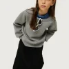 Sudadera de niña de neopreno gris-MINI Discount