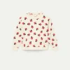 Sudadera de niña estampado de setas beige-MINI Online