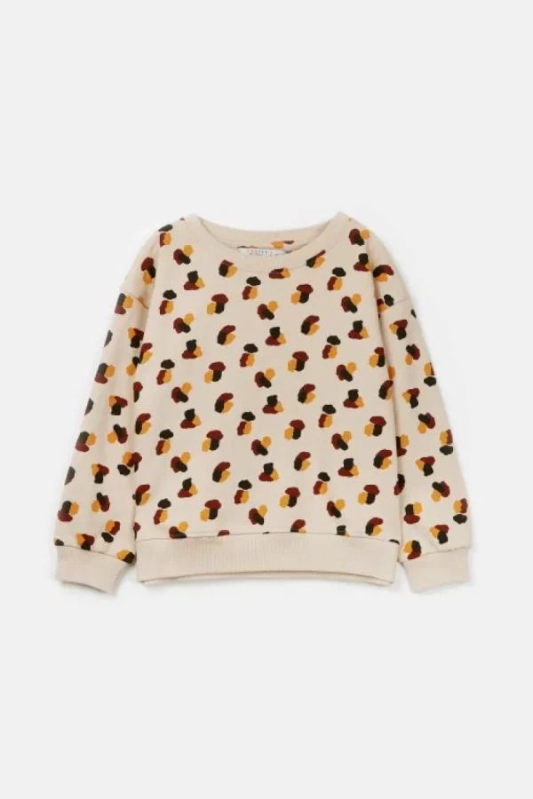 Sudadera unisex de felpa con estampado de lunares-MINI Clearance