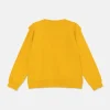 Sudadera unisex de felpa con volante amarilla-MINI Online