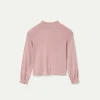 Top de niña cuello alto rosa-MINI Discount