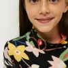 Top de niña estampado floral grande-MINI Cheap