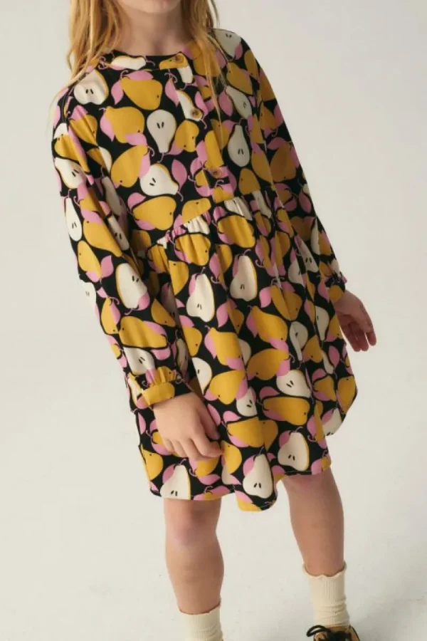 vestido_corto_camisero_de_5-2.webp Vestido corto camisero de niña con estampado de peras-MINI Flash Sale