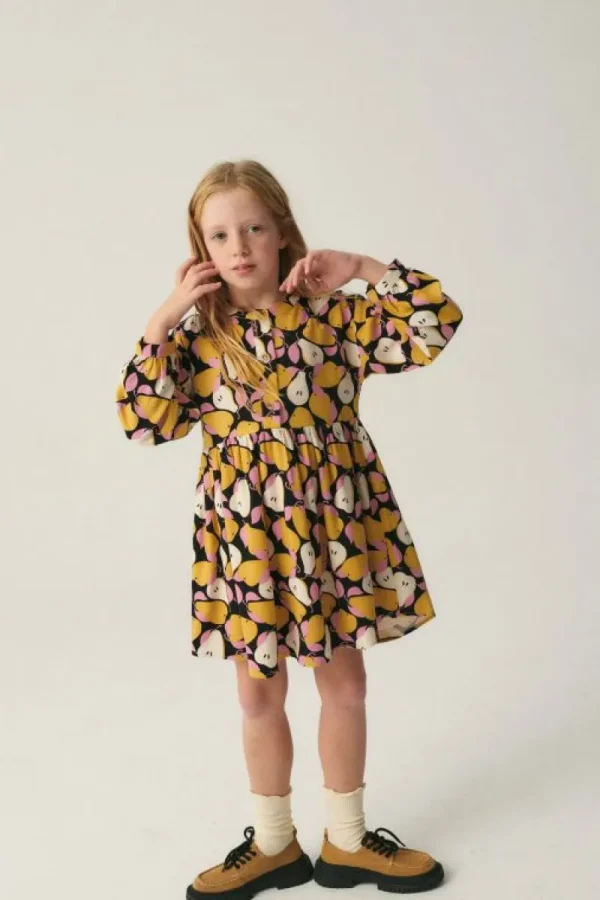 vestido_corto_camisero_de_6-2.webp Vestido corto camisero de niña con estampado de peras-MINI Flash Sale
