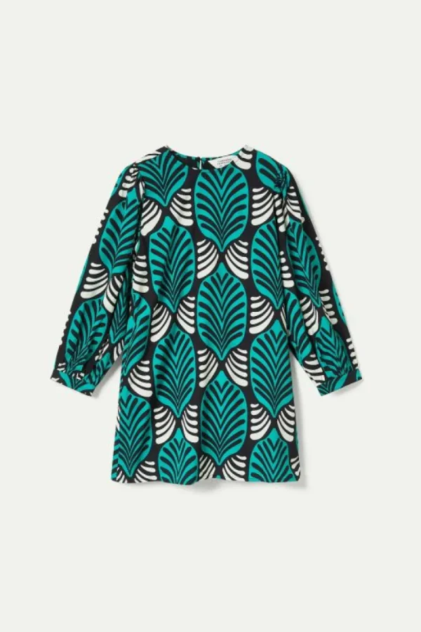 Vestido corto con estampado Brigitte grande-COMPAÑIAFANTASTICA Store