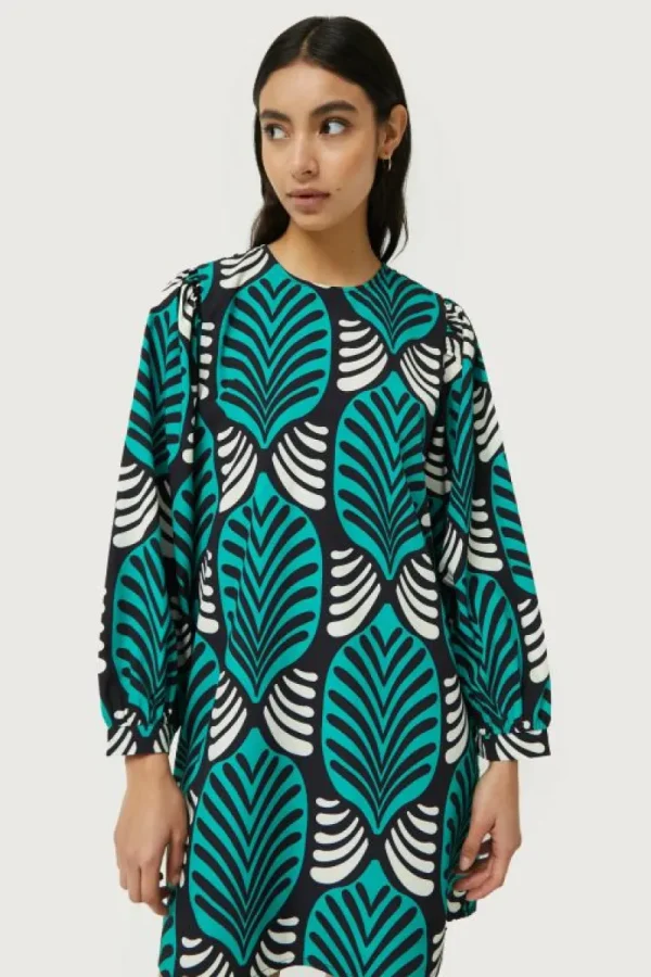 Vestido corto con estampado Brigitte grande-COMPAÑIAFANTASTICA Store