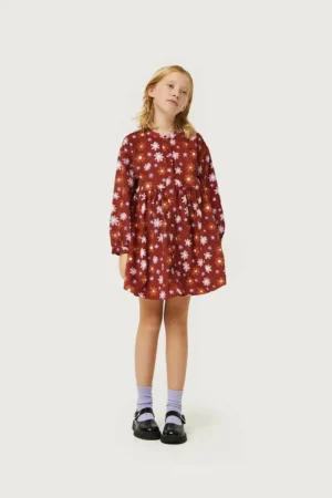 Vestido corto de niña estampado floral Montana-MINI New