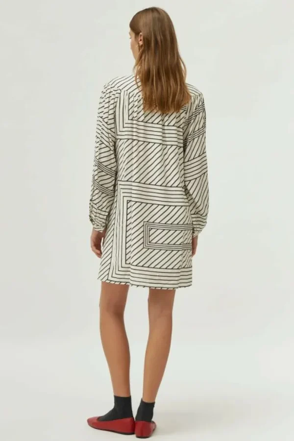 vestido_corto_estampado_d_3-2.webp Vestido corto estampado de rayas blanco-COMPAÑIAFANTASTICA Cheap