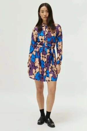 Vestido corto estampado floral Camille-COMPAÑIAFANTASTICA Discount