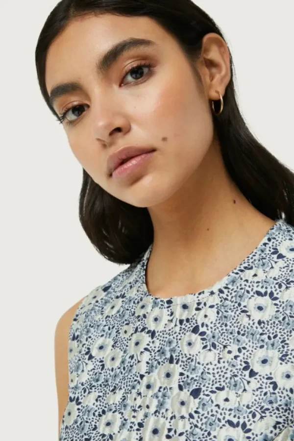 vestido_corto_estampado_f_2-4.webp Vestido corto estampado floral azul y blanco-COMPAÑIAFANTASTICA Discount