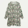 vestido_corto_estampado_g_1.webp Vestido corto estampado geométrico verde-COMPAÑIAFANTASTICA New