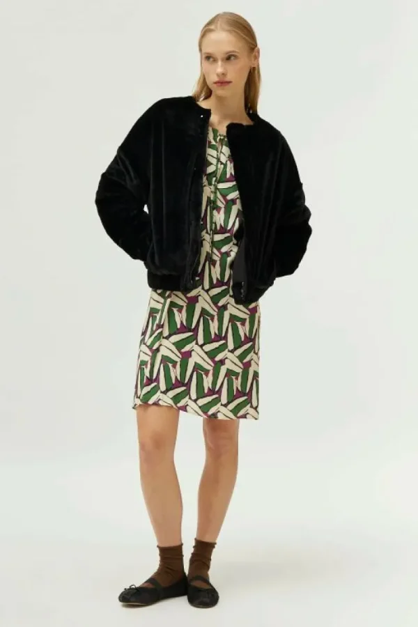 vestido_corto_estampado_g_3.webp Vestido corto estampado geométrico verde-COMPAÑIAFANTASTICA New