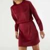vestido_corto_satinado_co_5-1.webp Vestido corto satinado con manga larga rojo-COMPAÑIAFANTASTICA Best Sale