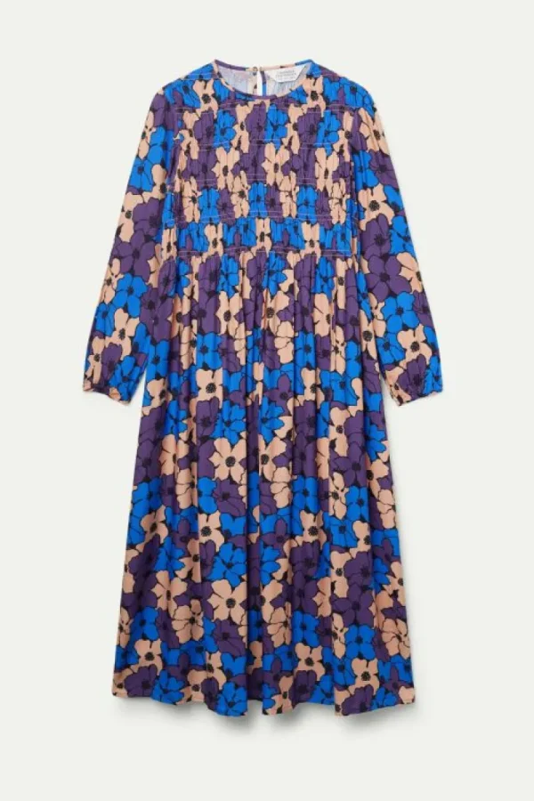 Vestido largo estampado floral Camille-COMPAÑIAFANTASTICA Cheap