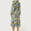 Vestido midi estampado floral Jacinto-COMPAÑIAFANTASTICA Discount